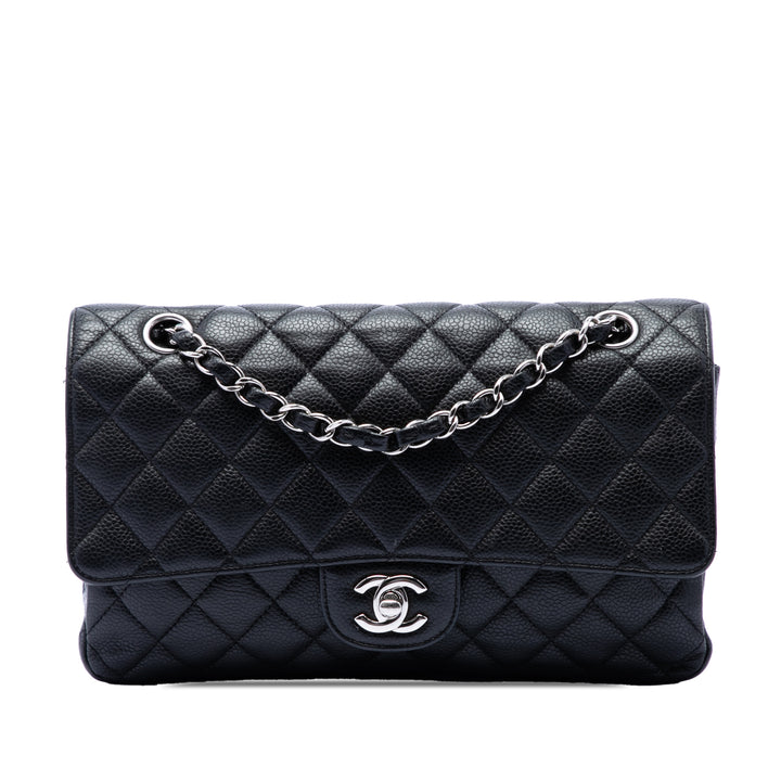 Chanel Medium Classic Caviar Double rabat
