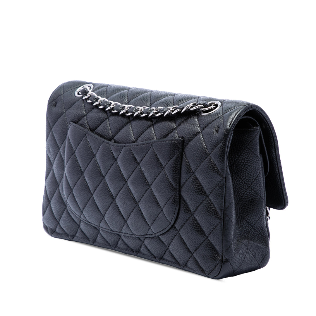 Chanel Medium Classic Caviar Double rabat