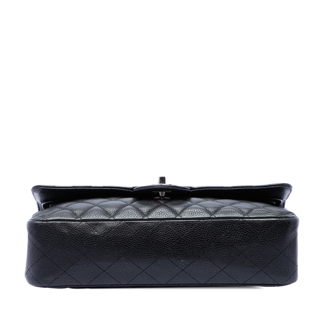 Chanel Medium Classic Caviar Double rabat