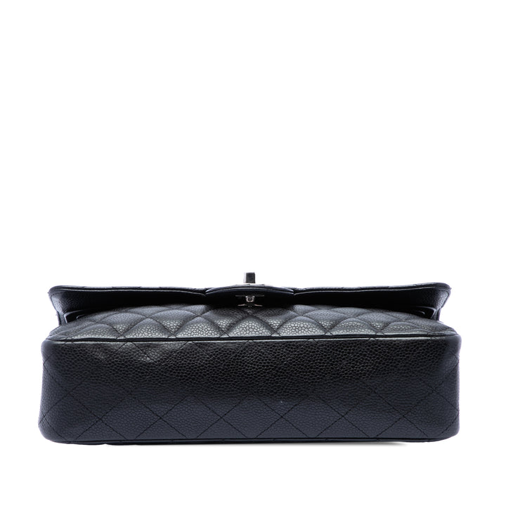 Chanel Medium Classic Caviar Double rabat