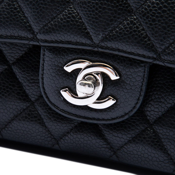 Chanel Medium Classic Caviar Double rabat