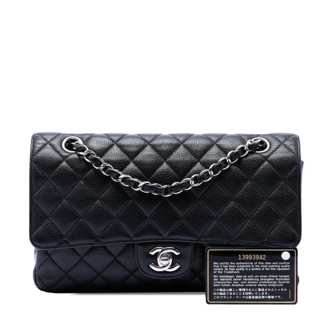 Chanel Medium Classic Caviar Double rabat
