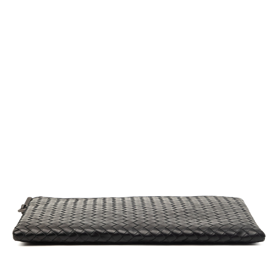 Bottega Veneta Nappa Intrecciato Wristlet Pochette