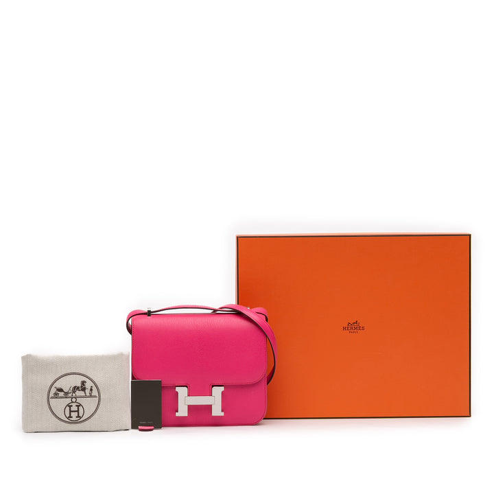 Hermès Mini Chevre Mysore Constance 18 – GABY PARIS Authentique
