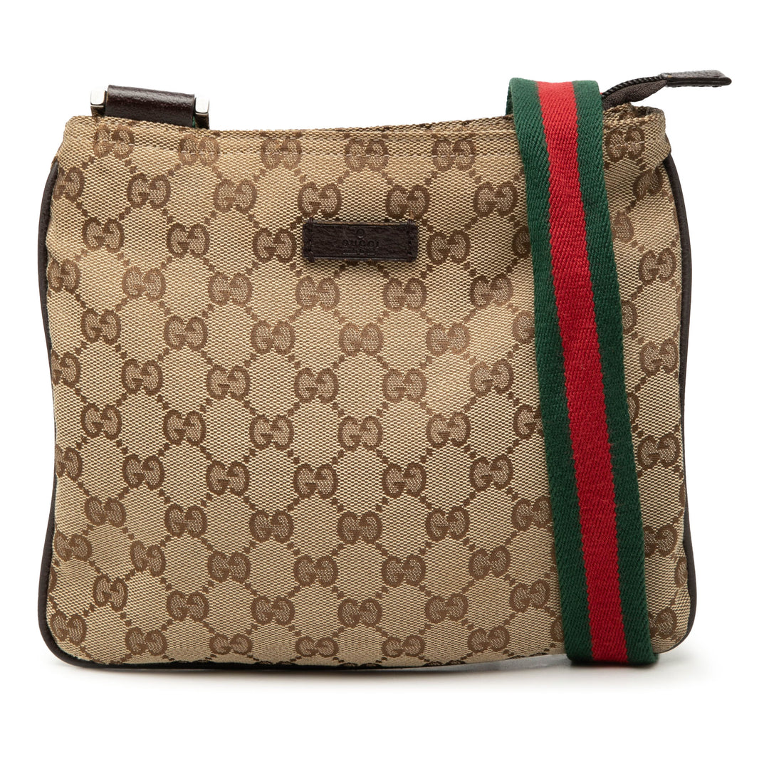 Gucci GG Toile Web Sac porté croisé