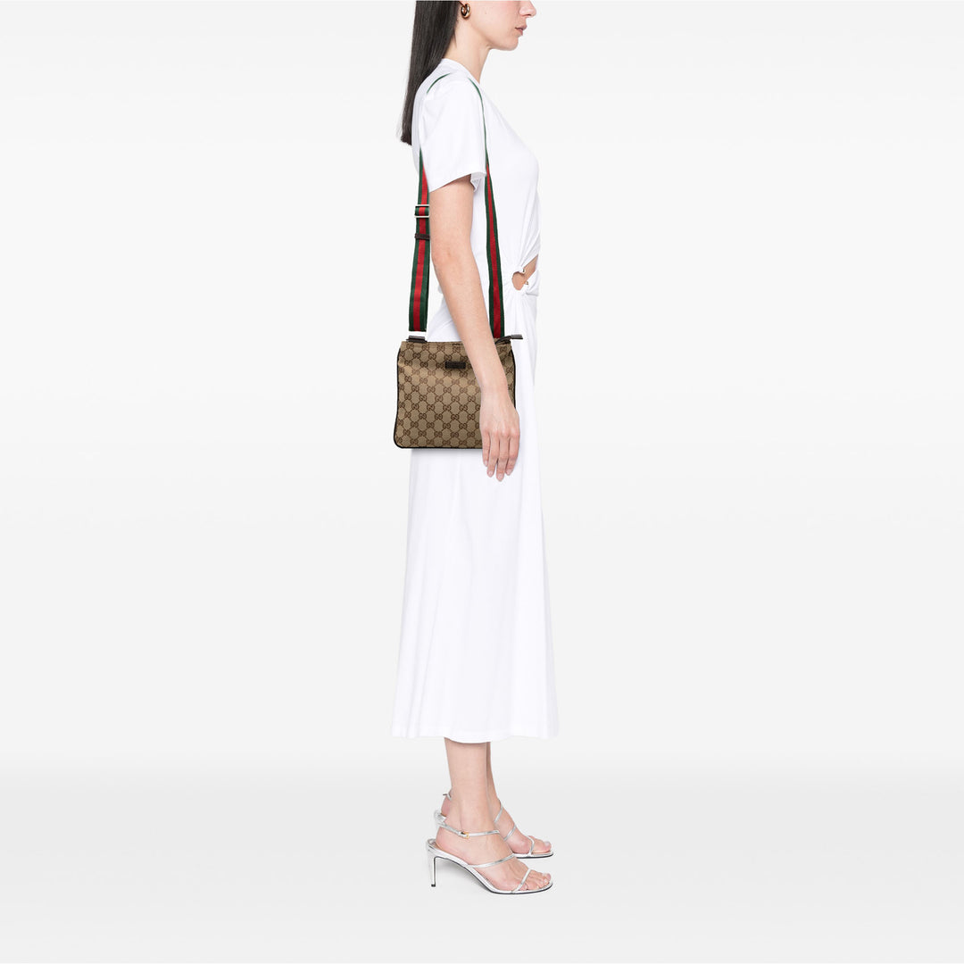 Gucci GG Toile Web Sac porté croisé