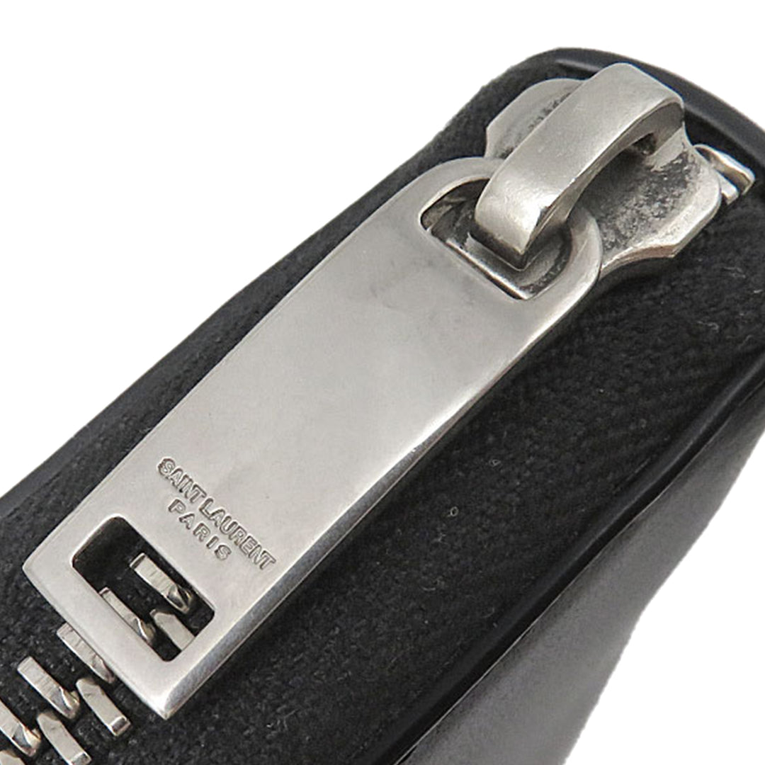 Saint Laurent Cuir Tiny Cassandre Portefeuille long zippé