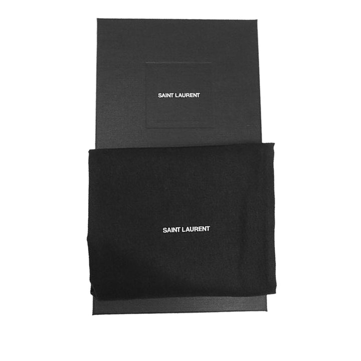Saint Laurent Cuir Tiny Cassandre Portefeuille long zippé
