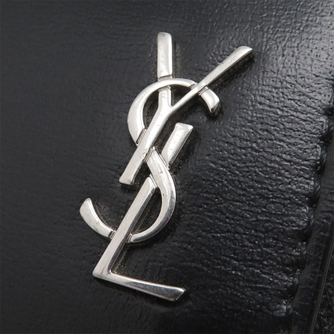 Saint Laurent Cuir Tiny Cassandre Portefeuille long zippé