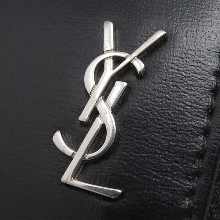 Saint Laurent Cuir Tiny Cassandre Portefeuille long zippé