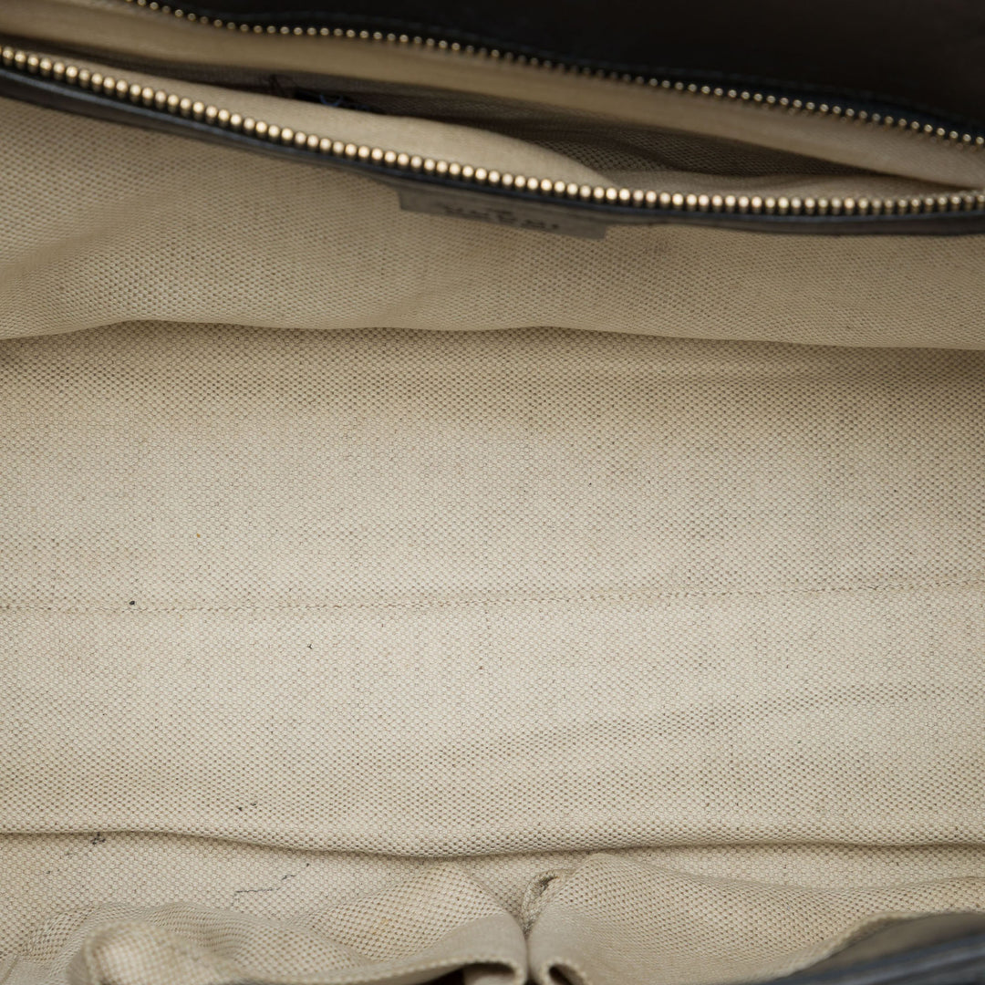 Gucci Sac porté épaule Guccissima Emily Grand Noir – vue 4 – GABY PARIS