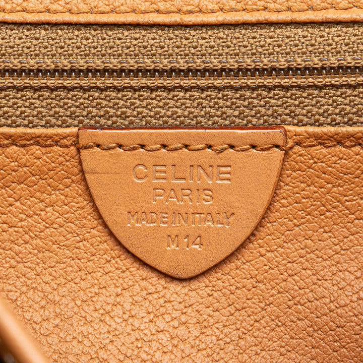 Macadam Coated Canvas Crossbody Brown - Gaby Paris