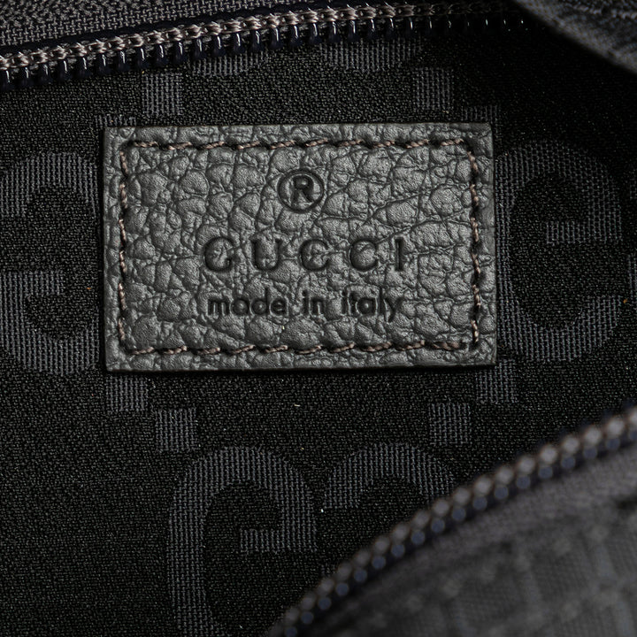 GG Nylon Ripstop Belt Bag Gray - Gaby Paris