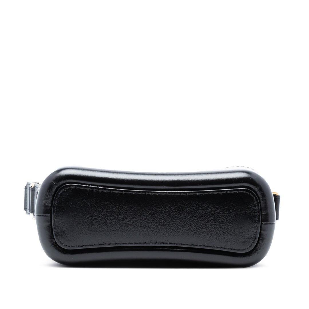 Chanel Small Bicolor vieilli Cuir de veau Gabrielle Sac porté croisé