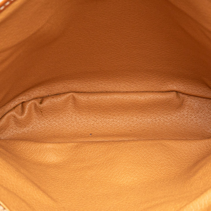 Macadam Coated Canvas Tote Brown - Gaby Paris