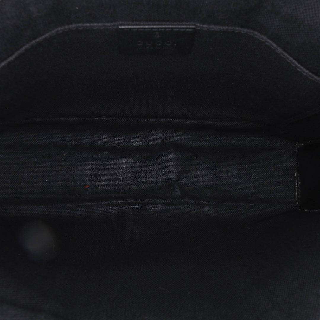 GG Supreme Web Clutch Black - Gaby Paris