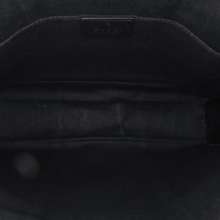 GG Supreme Web Clutch Black - Gaby Paris