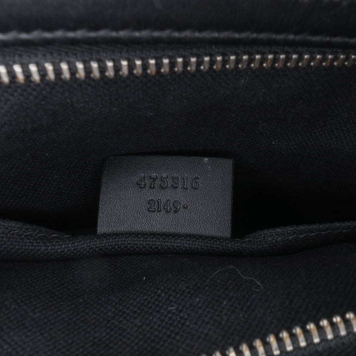 GG Supreme Web Clutch Black - Gaby Paris