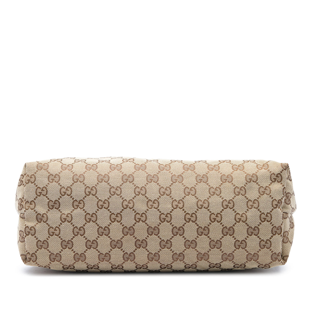 Gucci GG Web Sac Beige – vue 3 – GABY PARIS