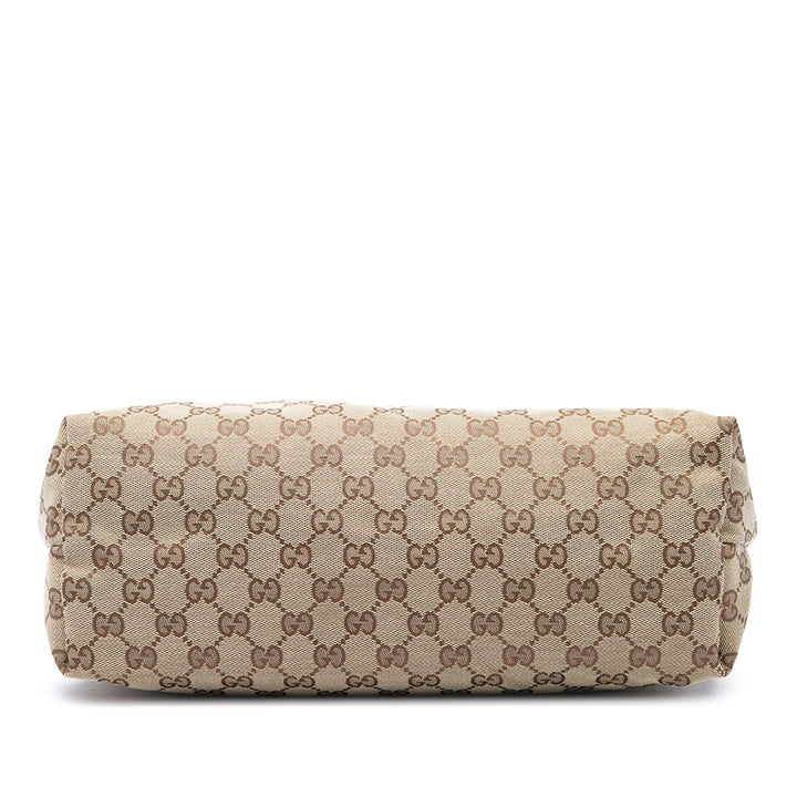 Gucci GG Web Sac Beige – vue 3 – GABY PARIS