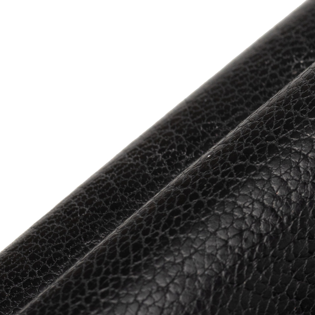 Chanel Cuir de veau CC Lucky Flower Trifold Portefeuille