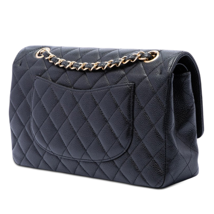 Chanel Medium Classic Caviar Double rabat