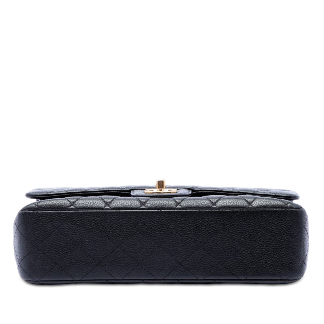 Chanel Medium Classic Caviar Double rabat