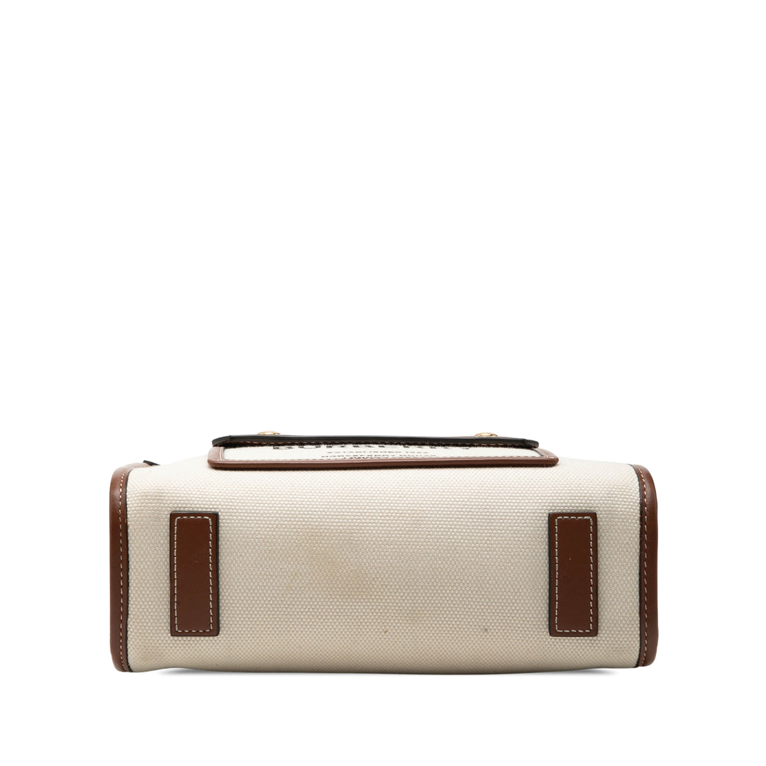 Burberry Freya Cabas Mini Toile