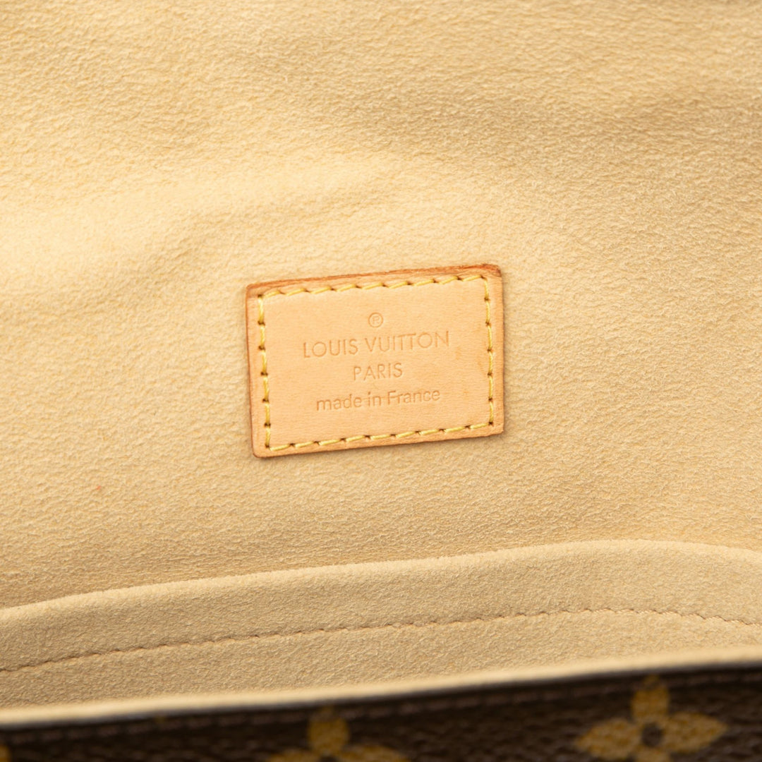Louis Vuitton Sac porté épaule Hudson Monogram PM Marron – vue 5 – GABY PARIS