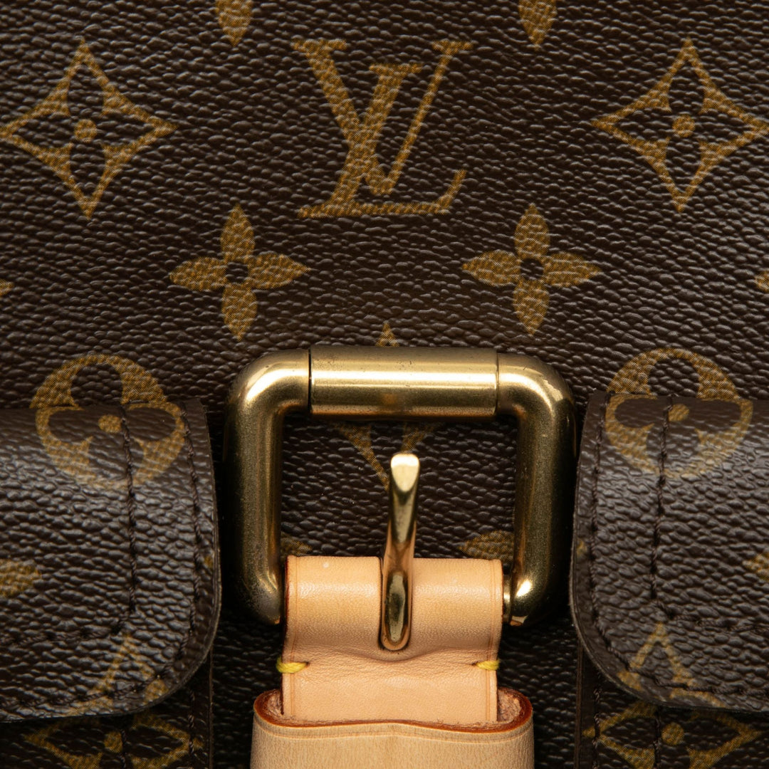 Louis Vuitton Sac porté épaule Hudson Monogram PM Marron – vue 7 – GABY PARIS