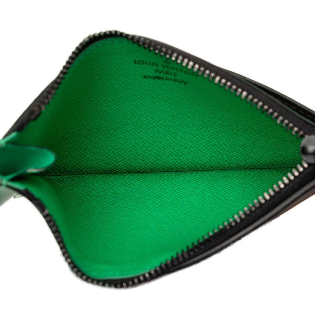 Louis Vuitton Monogram Macassar Coin Card Holder