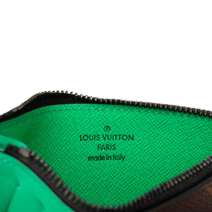 Louis Vuitton Monogram Macassar Coin Card Holder