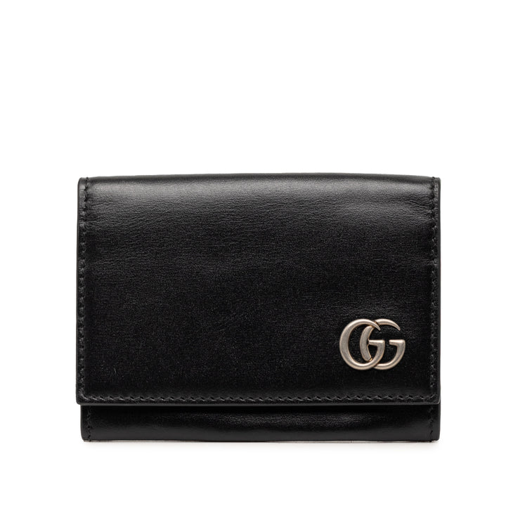 Gucci GG Marmont Cuir de veau Card Étui