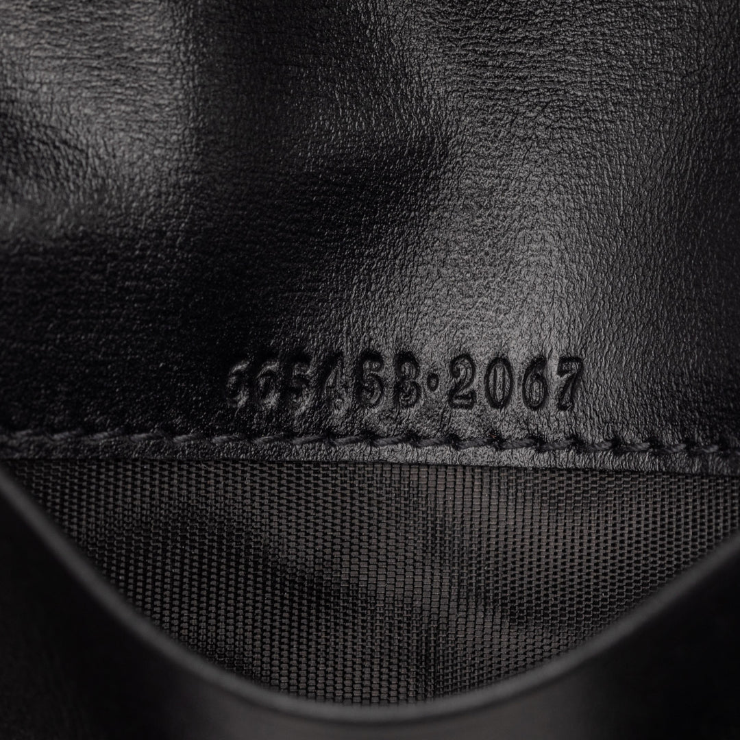 Gucci GG Marmont Cuir de veau Card Étui