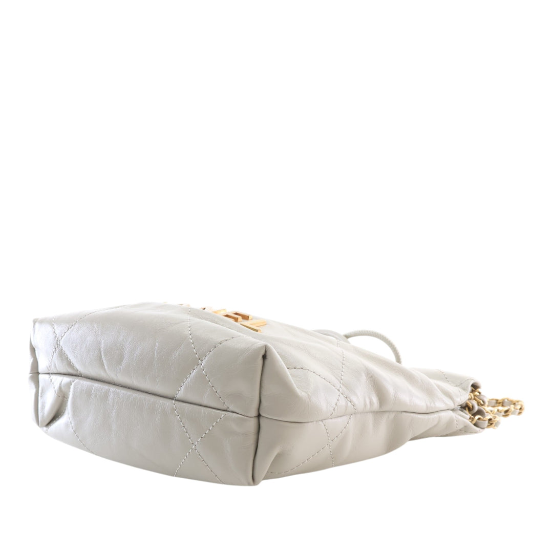 Chanel Mini brillant Cuir de veau 22 Hobo
