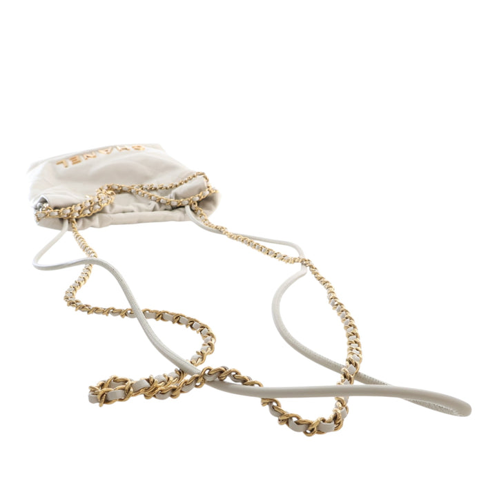 Chanel Mini brillant Cuir de veau 22 Hobo