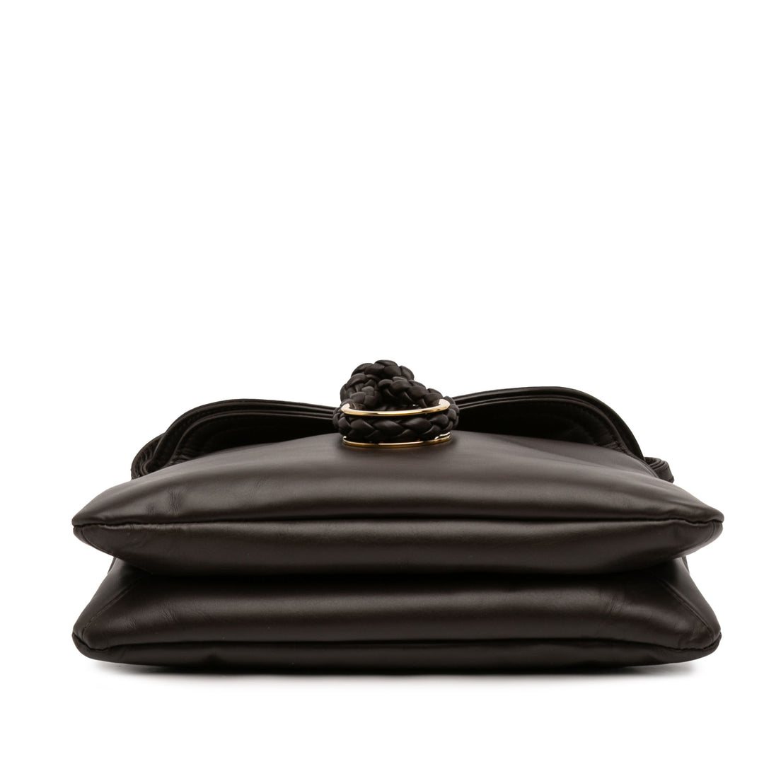 Bottega Veneta Baby Cuir de veau Liberta Sac porté croisé