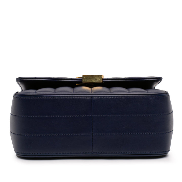 Saint Laurent Medium Cuir d’agneau Monogram Vicky Sac à chaîne