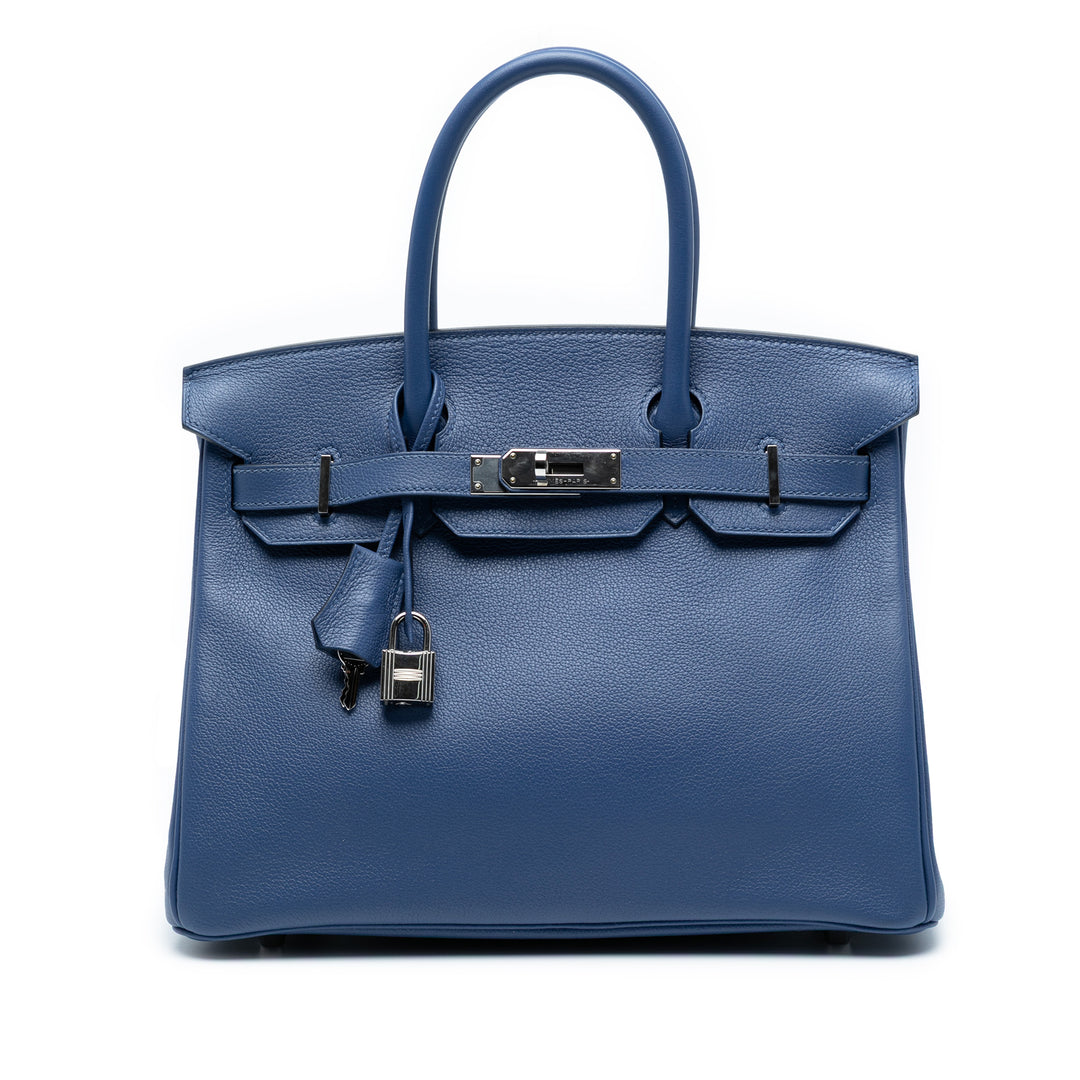 Hermès Togo Birkin Retourne 30 Bleu – GABY PARIS Authentique