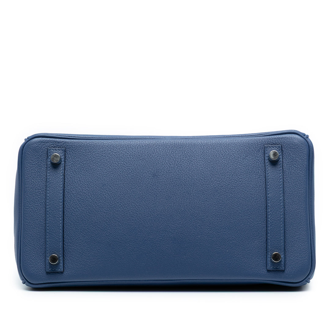 Hermès Togo Birkin Retourne 30 Bleu – GABY PARIS Authentique