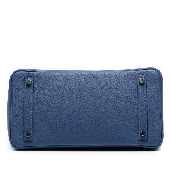 Hermès Togo Birkin Retourne 30 Bleu – GABY PARIS Authentique
