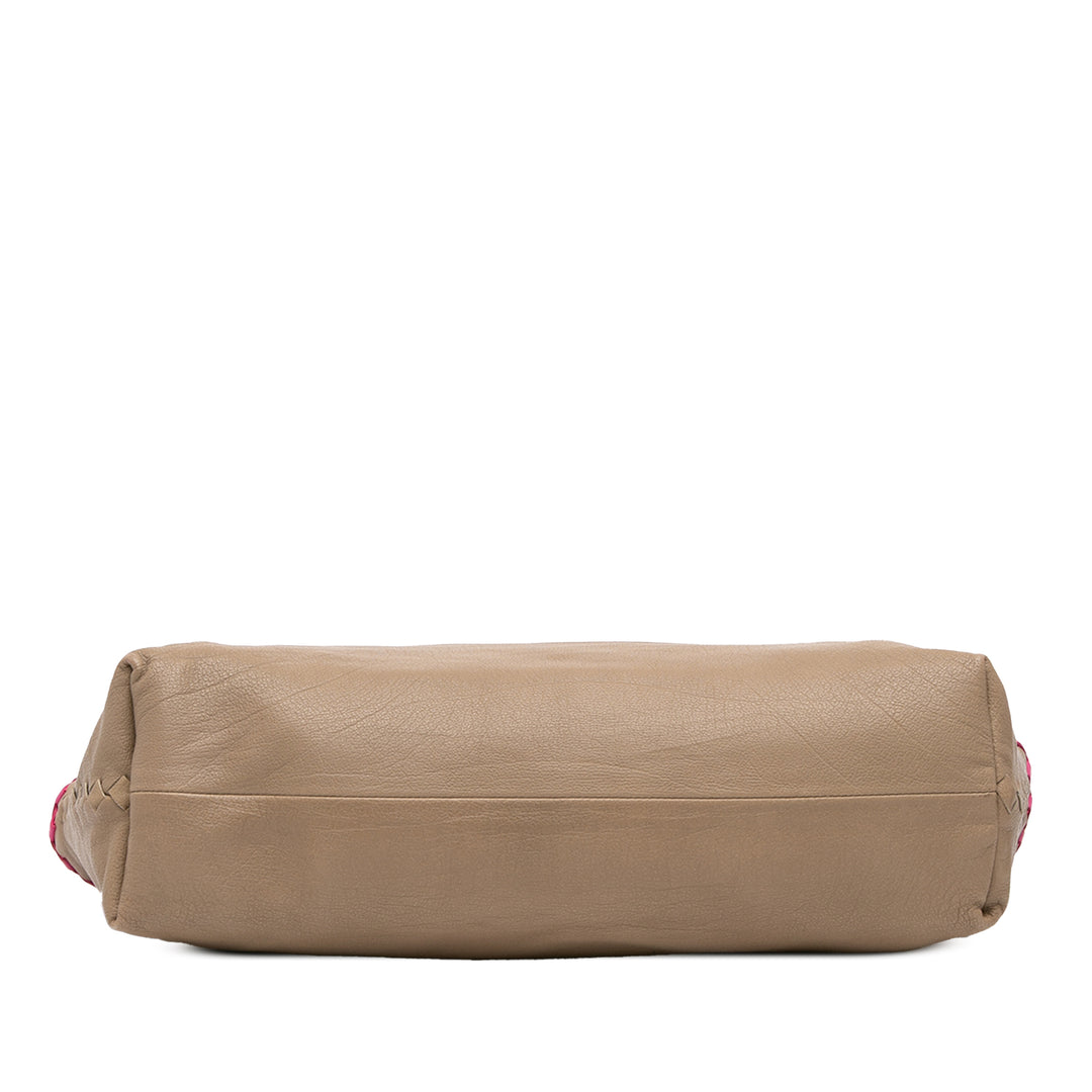 Bottega Veneta Intrecciato à finitions Bicolor Nappa Cabas