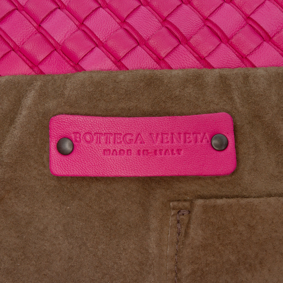 Bottega Veneta Intrecciato à finitions Bicolor Nappa Cabas