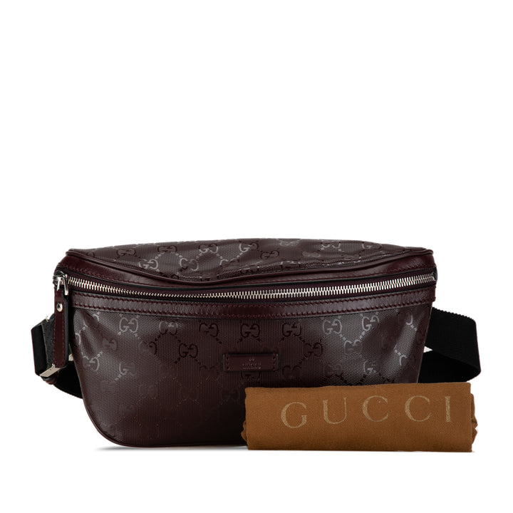 GG Imprime Belt Bag Red - Gaby Paris