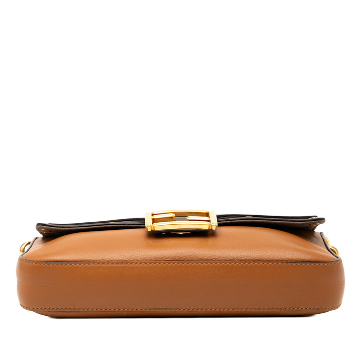 Fendi Vitello Grace FF 1974 Baguette Sac porté croisé