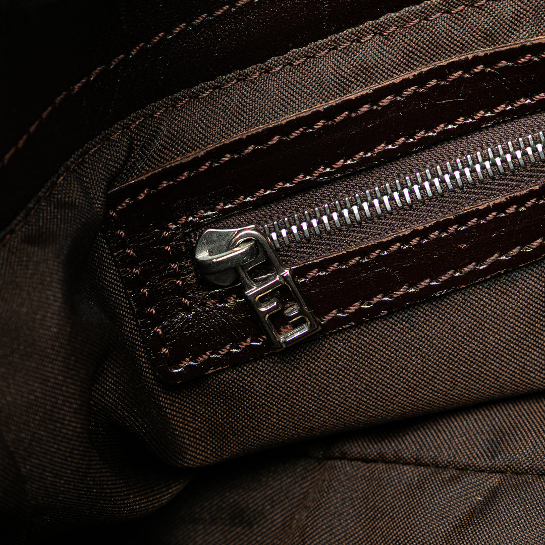 Fendi Zucca Toile Sac bandoulière