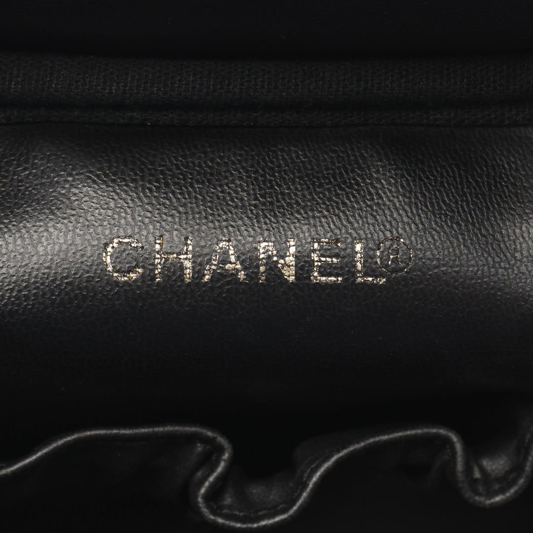 CC Caviar Vanity Case Black - Gaby Paris