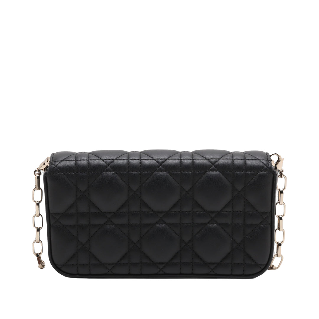 Dior Cuir d’agneau Cannage My Dior Talk Phone Pochette
