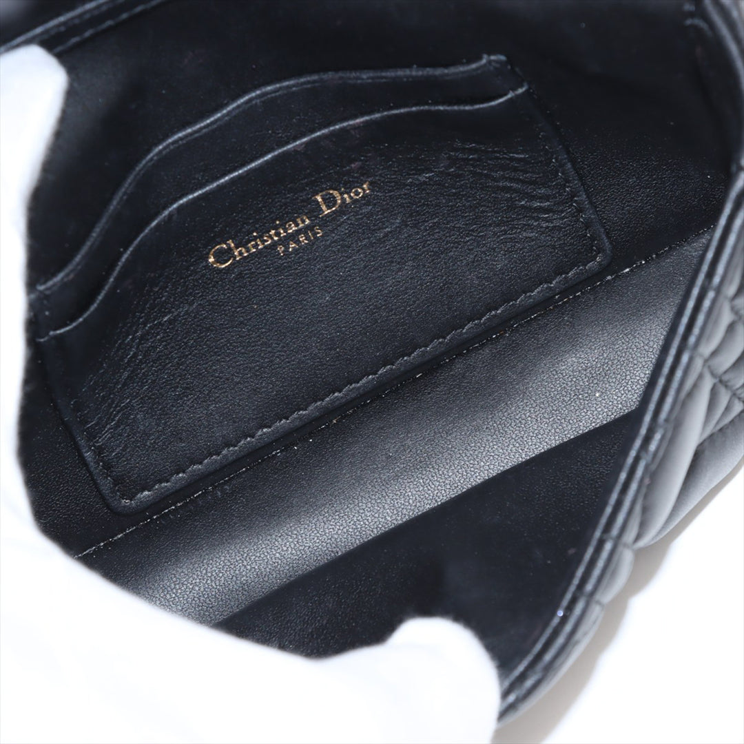 Dior Cuir d’agneau Cannage My Dior Talk Phone Pochette