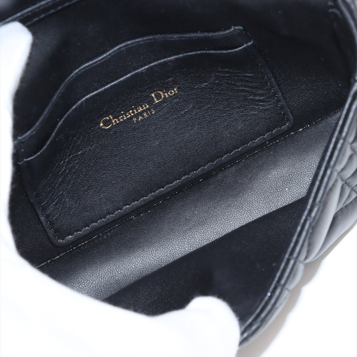 Dior Cuir d’agneau Cannage My Dior Talk Phone Pochette
